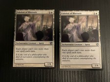 2x Eidolon of Rhetoric / Eidolon der Redekunst, Magic, Mtg, englisch