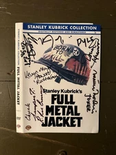 Full Metal Jacket x6 Cast Signed Autographed DVD Cover Kubrick Ermey Modine 