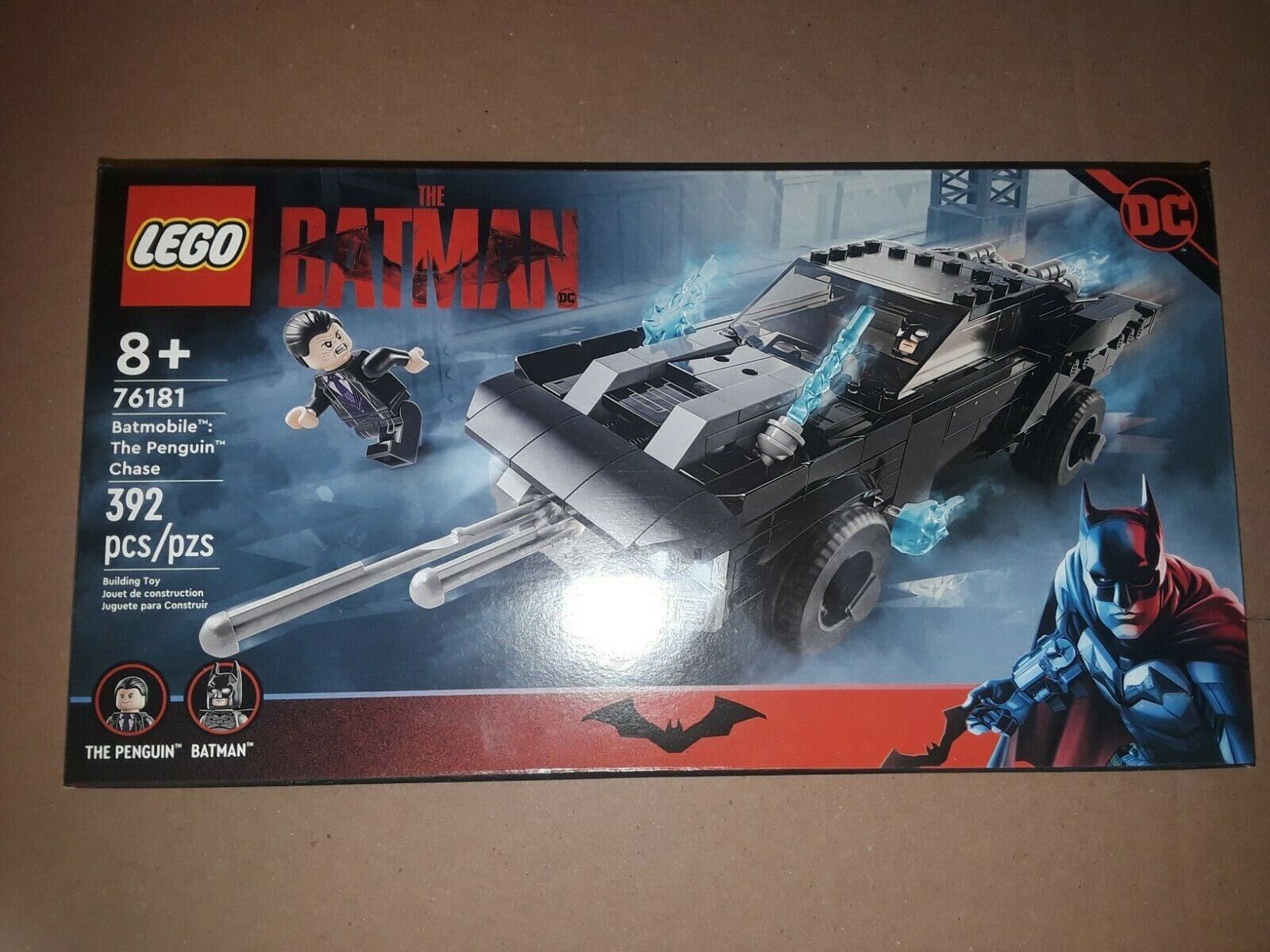 The Batman Batmobile: The Penguin Chase Lego Set 76181 DC 2022 Toy Car  Model