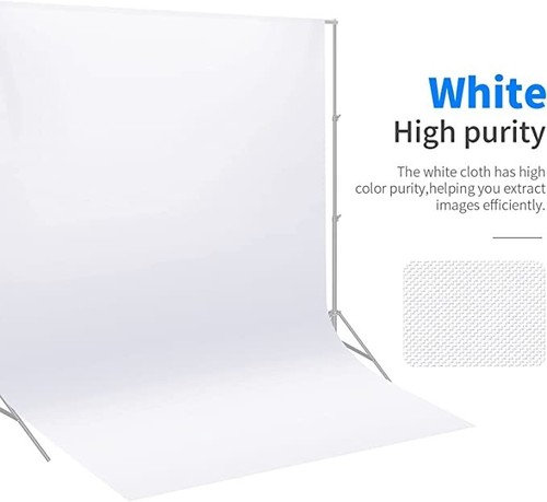 Neewer® 6 x 9FT / 1.8 x 2.8M PRO Photo Studio 100% Pure Muslin Collapsible White - Picture 3 of 7