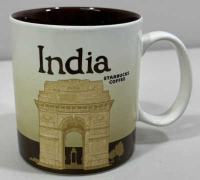 Starbucks Global Icon Series 16oz Ceramic Mug BRAND NEW! - INDIA