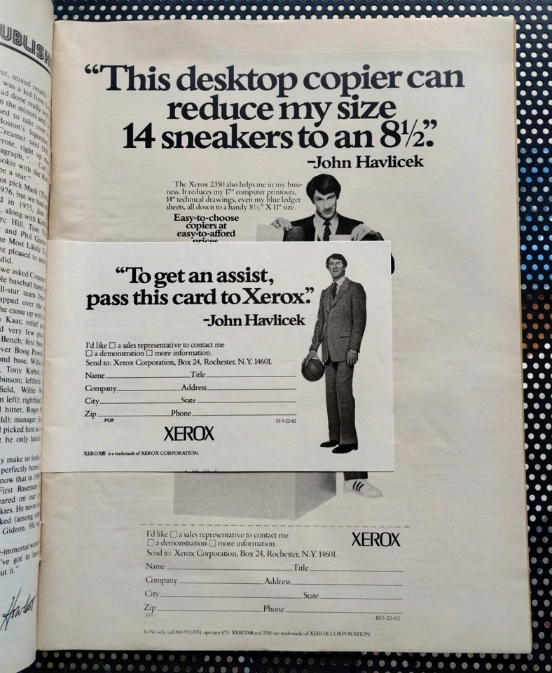 1982 Sports Illustrated Georgetown's PATRICK EWING ~ No Label ~ NCAA Playoffs - Image 3 of 4