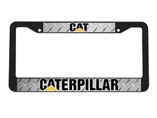 Caterpillar CAT Construction Work Heavy Machinery License Plate Frame NEW