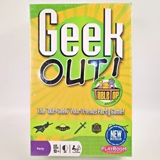 Geek Out! Board Game by Playroom Entertainment Table Top Ltd Edition New Sealed