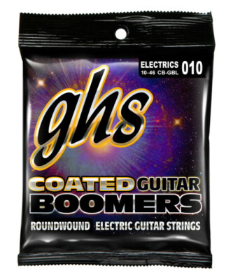 GHS coated Boomers L (010-046) - Saiten für E-Gitarre, beaschichtet