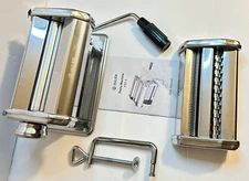 Pasta Machine, iSiLER 9, Model 177-1, Stainless Steel, Preowned, Very Good