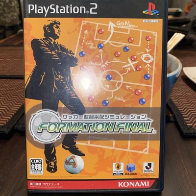Soccer Simulation Formation Final Playstation 2 PS2 Japan import US ...