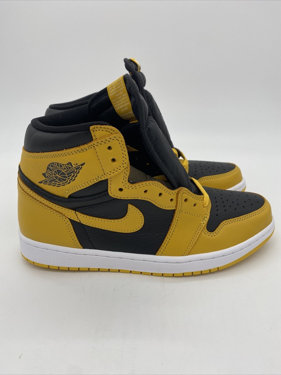 Nike Jordan 1 Retro High OG Shoes Sneakers - Pollen Black Yellow