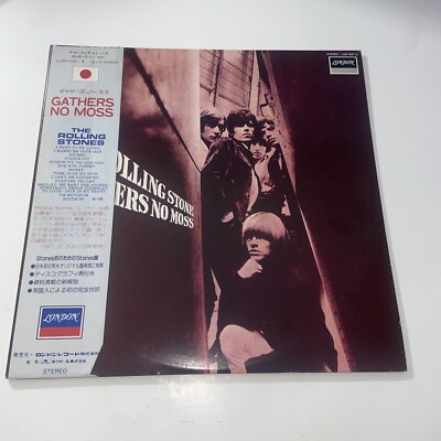 Rolling Stones A Rolling Stone  Gathers No Moss London L35P1037 Japan OBI 2LP GF