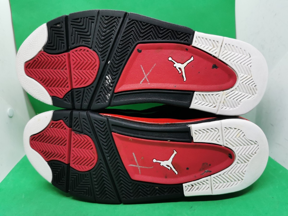 NIKE AIR JORDAN DUB ZERO BLACK-VARSITY RED-WHITE SIZE 10.5  display picture 1