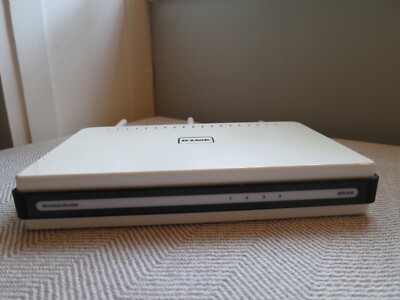 White D-Link DIR-655 300 Mbps 4-Port Gigabit Wireless N Router