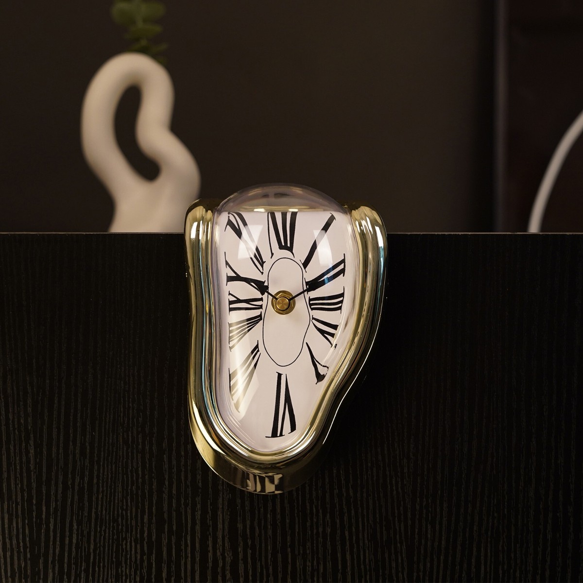 DalimentormenuetseスタンドSDA4.5DALI+おまけ Salvador Dali Inspired Melting Wall Clock -Persistence Of Memory
