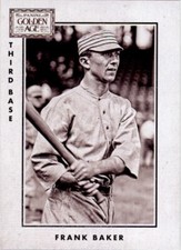 Home Run Frank Baker - 2014 Panini Golden Age #11 - Baseball the National Game