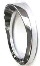 gauge cover speedometer or tachometer visor chrome plastic for Peterbilt 2006+