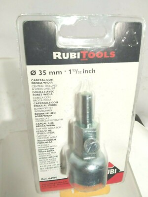 RUBI TOOLS 35mm KOPF MIT SPITZE MIT WIDIA FRÄSER 04991 RUBITOOLS