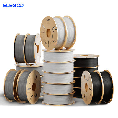 ELEGOO 5/10KG 1,75mm PLA PLA+ RAPID MATTE Filament 3D Drucker Bündel Nicht spröd