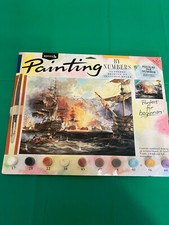 Reeves painting by numbers sea battle unused open package