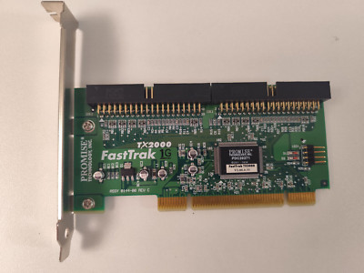 PROMISE FASTTRAK TX2000 PCI IDE RAID CONTROLLER KARTE #GK8399