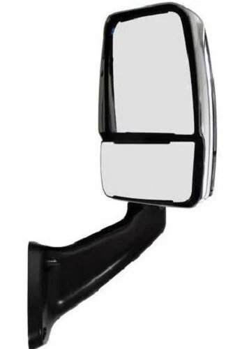 716988 Velvac 2025 System, Deluxe Head, Chrome/Black, Passenger, Heated Remote