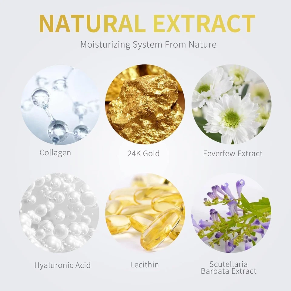 Under Eye Patches for Dark Circles and Puffiness Wrinkles for Self Care - Image 4 of 4