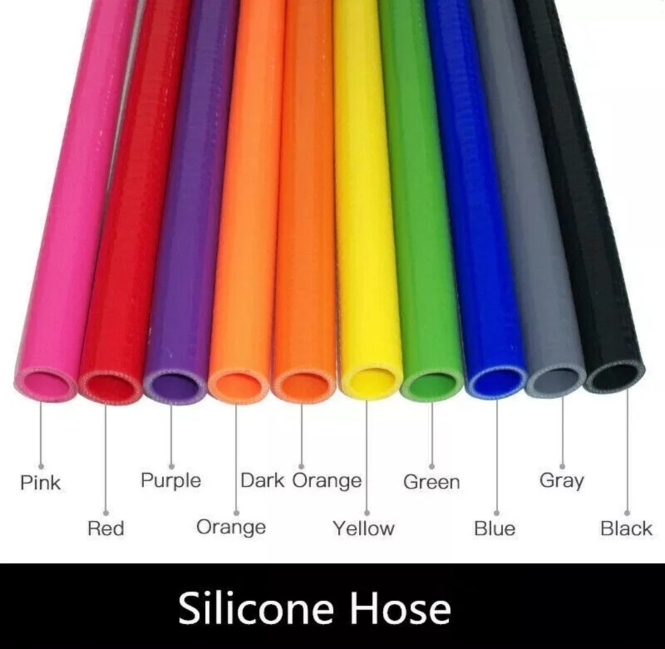 FORD FOCUS MK2 RS 2.5 ST225 BLACK COOLANT HOSE RADIATOR SILICONE KIT 2005-2011 - Image 3 of 4