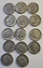 Roosevelt Dimes Lot of 14 Collectible Coins 90% Silver Various dates