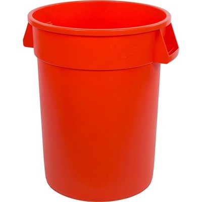 Bronco 32 Gallon Waste Container Orange