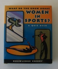 What Do You Know About Women in Sports Knowledge Cards Deck