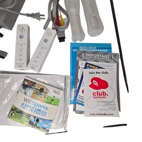 Nintendo Wii Console With Wii Sports Game Bundle Lot System 2 Controllers CLEAN!