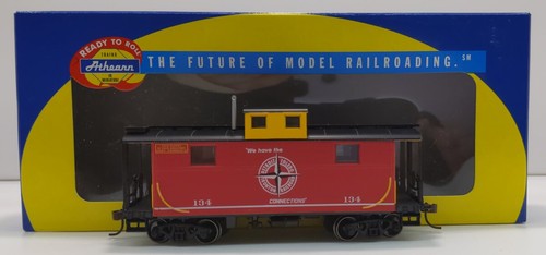 Athearn 74257 escala HO Detroit Toledo e Ironton 2 ventanas caboose #134 nuevo en caja | Zustand: New
