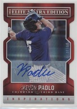 2014 Elite Extra Edition Inspirations Die-Cut Signatures Kevin Padlo Auto 2b2
