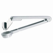 Pflaumenentkerner Steinex silber Aluminium 16,5cm spülmaschinenfest