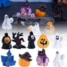 Resin Cartoon Scary Rabbit Statue Desktop Knick-knack  Festival Supplies