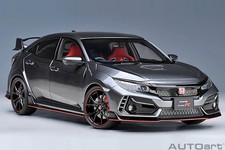 1:18 Honda Civic Type R (FK8) 2021 -- Polished Metal Metallic -- AUTOart 73221