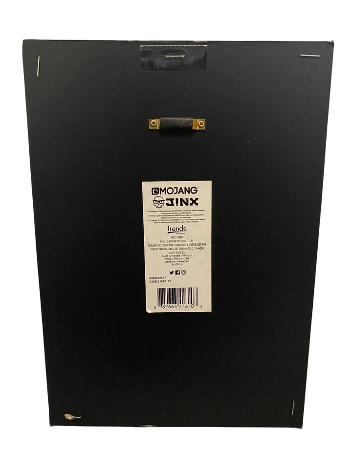 MINECRAFT Video Game Plaque - Mounted Print Wall Art JINX Mojang 2018 - Genuine - Image 2 of 4