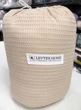 Levtex Home Cloud Waffle Textured 3Pc. Full/Queen Comforter Set Taupe