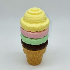 Leapfrog Scoop And Learn Ice Cream Cart Replacement Parts Cone  4 Scoops