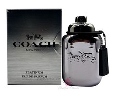 Coach New York Platinum Cologne 2.0 oz / 60 ml EDP Spray for Men