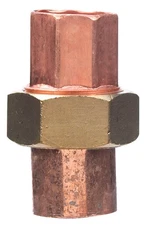 Nibco Inc W02065D 3/4 in. Sweat T X 3/4 in. D Sweat Copper Union (Pack of 10)