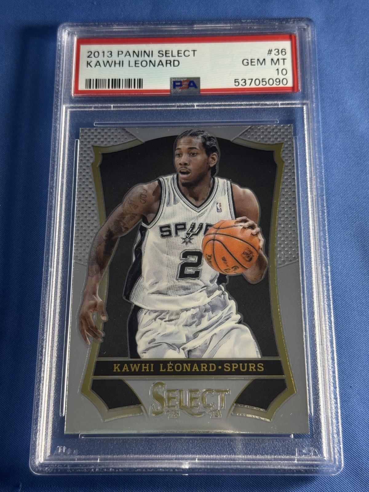 Kawhi Leonard 2013 Panini Select #36 PSA 10 Gem Mint card!!!