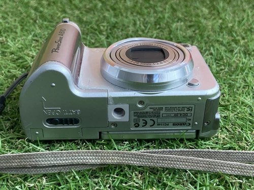 Canon PowerShot A610 5.0MP Compact Digital Camera Silver Tested - Picture 4 of 11