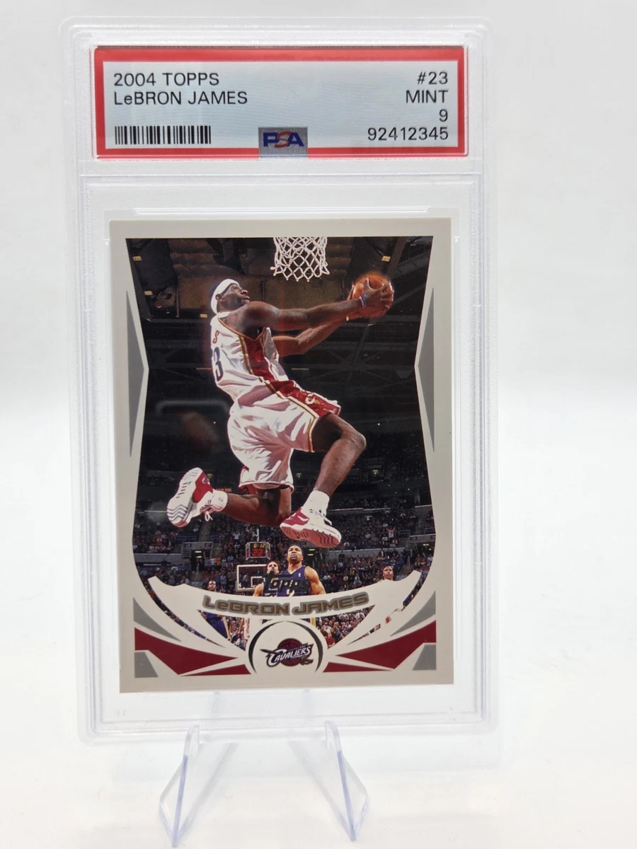 Topps LeBron James 9 Graded Basketball Sports Trading Cards
