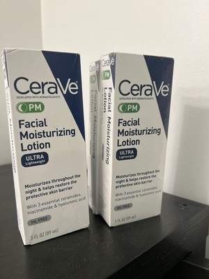 Cerave PM 3fl oz Facial Moisturizing Lotion - (CVE53745)