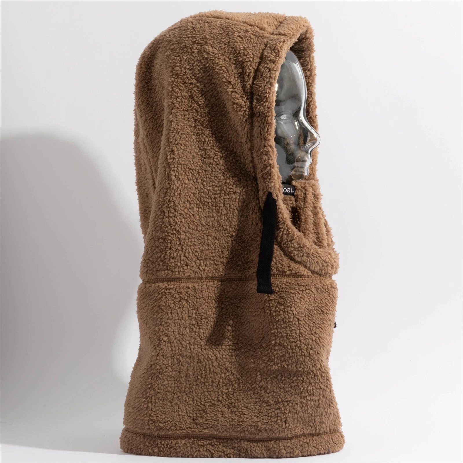 Coal The Ridge Fleece Hood Over Helmet Balaclava Light Brown OSFM Adults New