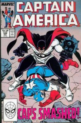 Captain America (1968) # 348 (6.0-FN) Flag Smasher 1988