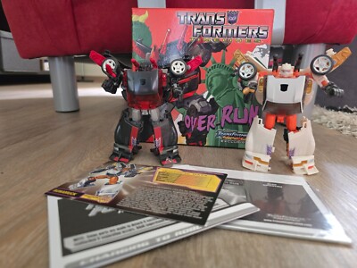 Transformers Timelines Collectors Club Decepticons Runabout & Runamuck komplett!