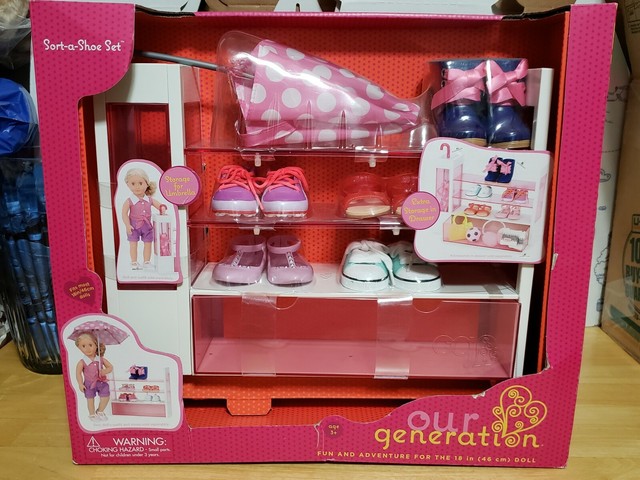our generation sort a shoe set