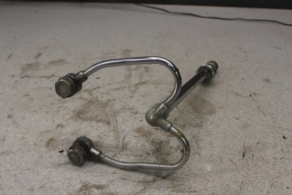 Yamaha TX650 XS650 XS2 1973 extremo superior culata torre de aceite línea R10-0828.ff Foto 2 de 4