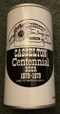 CASSELTON CENTENNIAL BEER Steel CAN Cold Spring MINNESOTA 1979