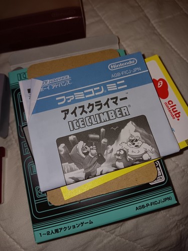 Game Boy Advance - Famicom Mini Ice Climber - Japan Edition - US Seller Complete - Picture 9 of 9